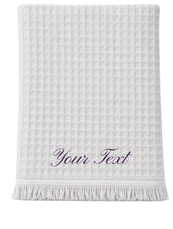 Inscription Waffle Towel - Small - PRICING PENDIETE