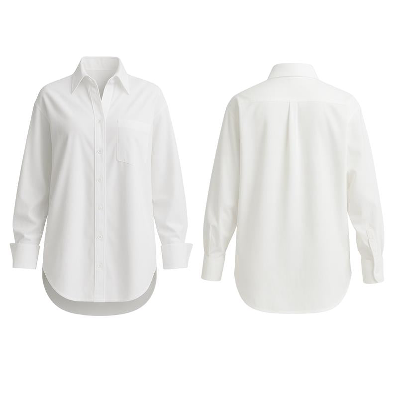 Lapel Collar Button Down - BLANK