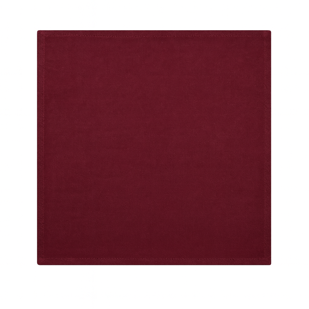Linen Napkin 18x18 Burgundy - BLANK