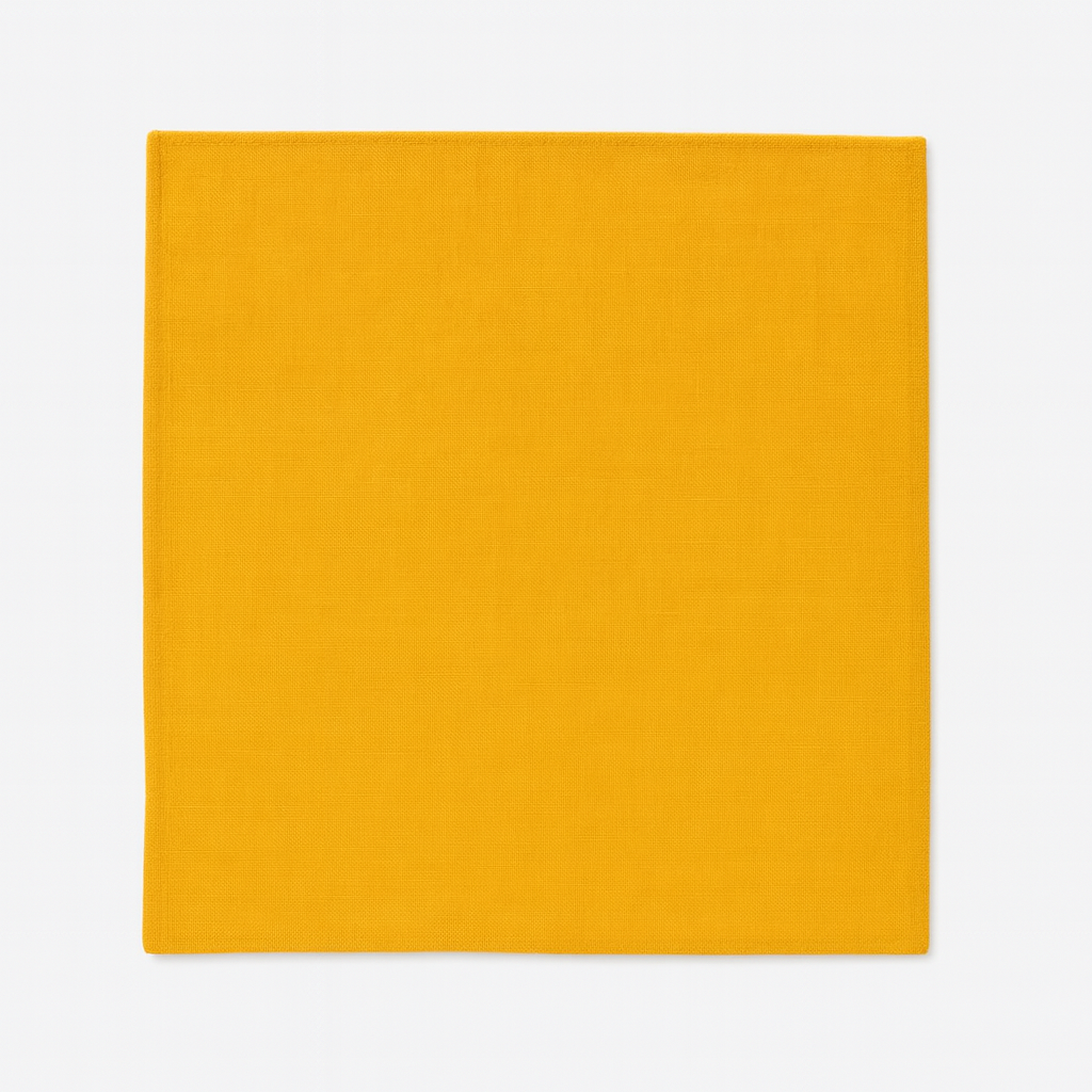 Linen Napkin 18x18 Mustard - blank