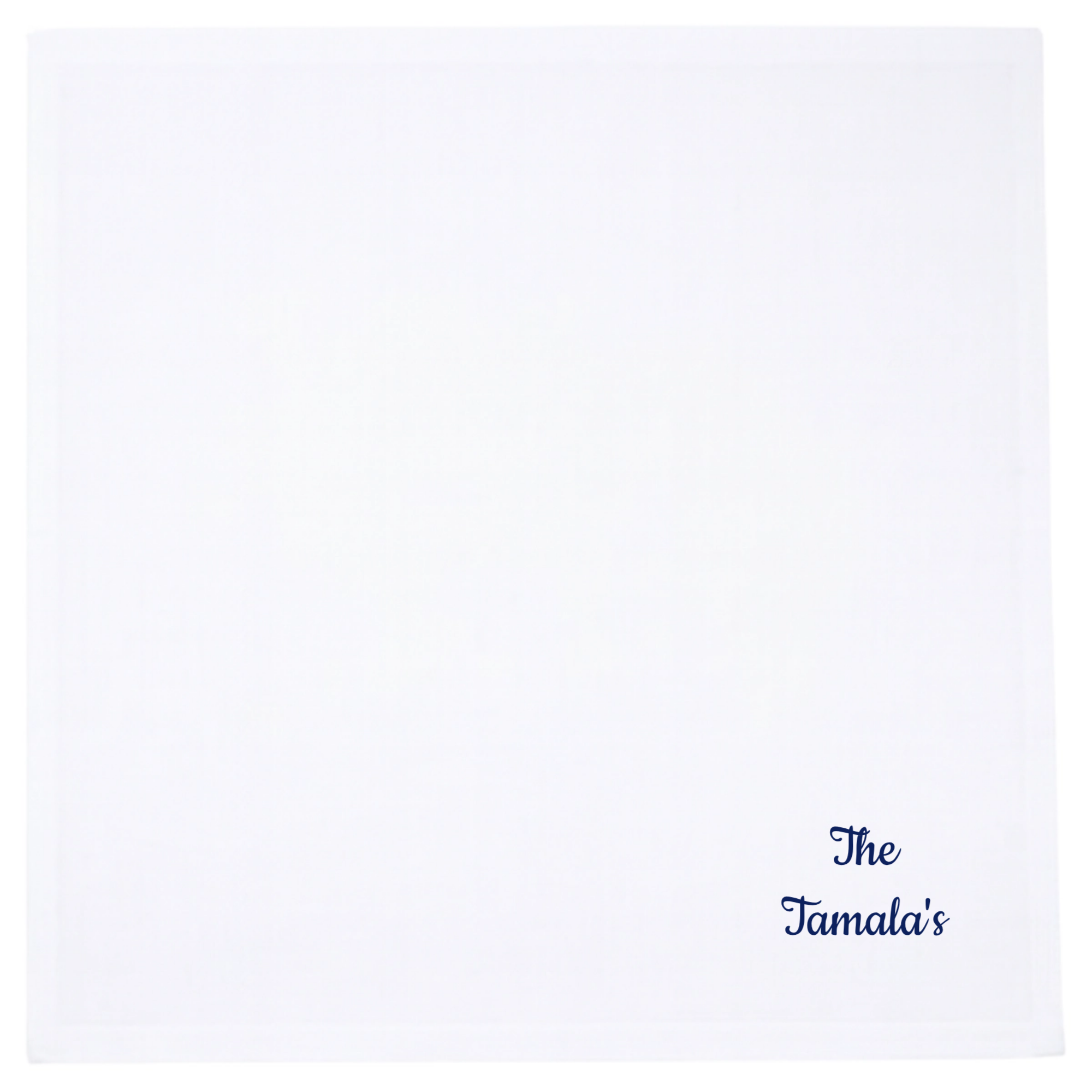 Inscription Linen Napkin