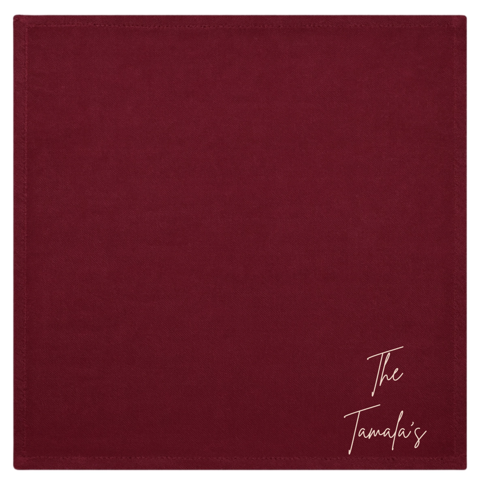 Inscription Linen Napkin