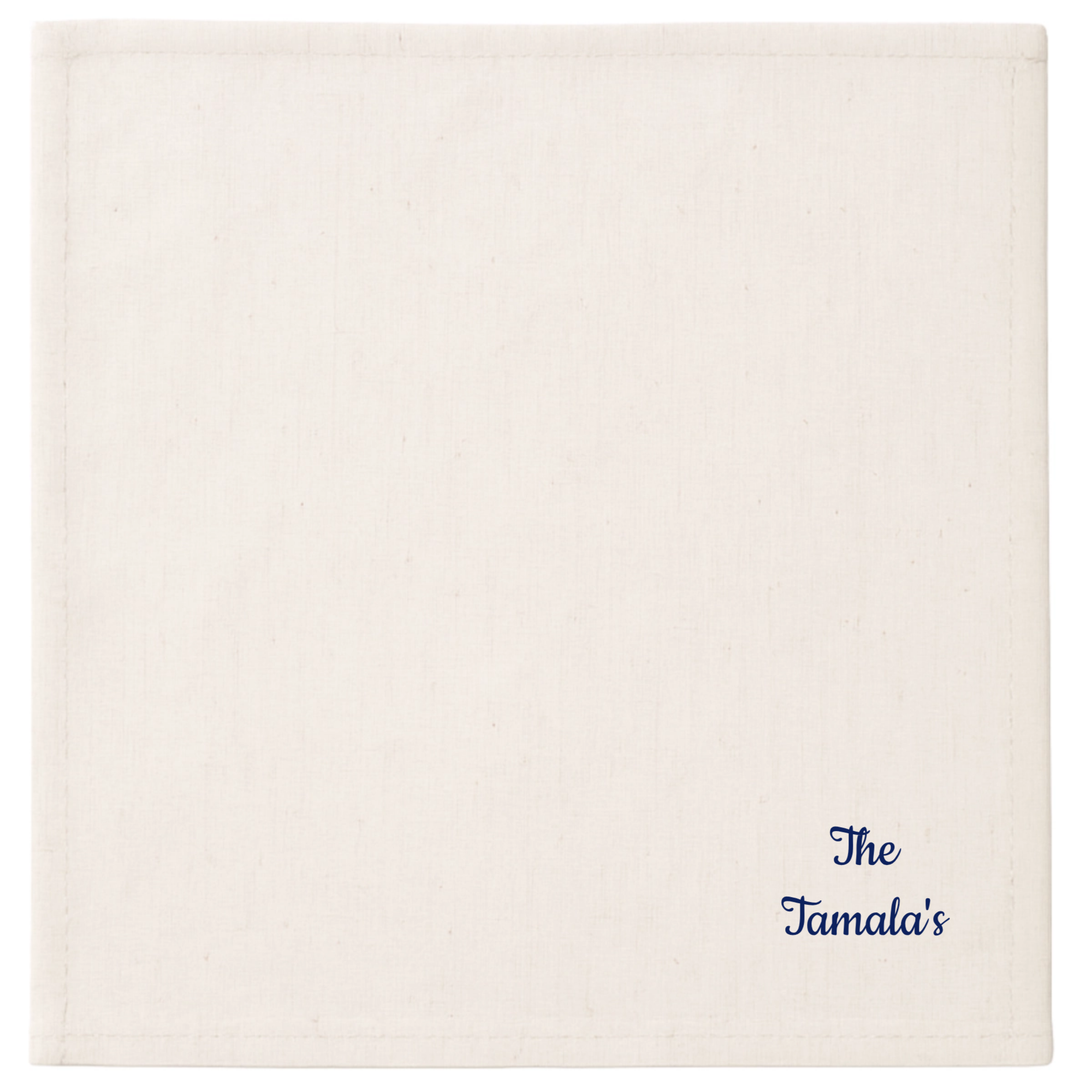 Inscription Linen Napkin