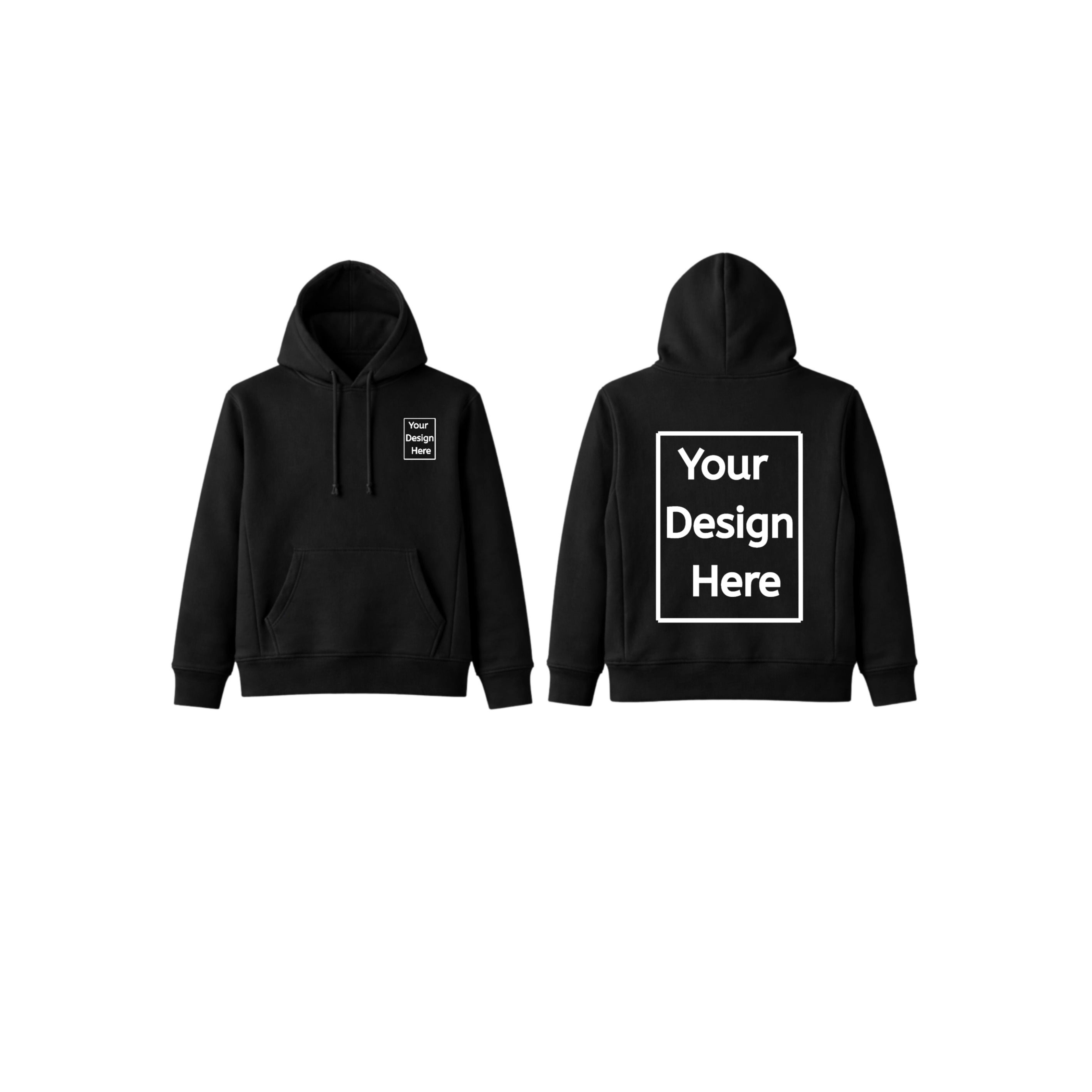 Luxe Short Pull Over Graphic Front And Back