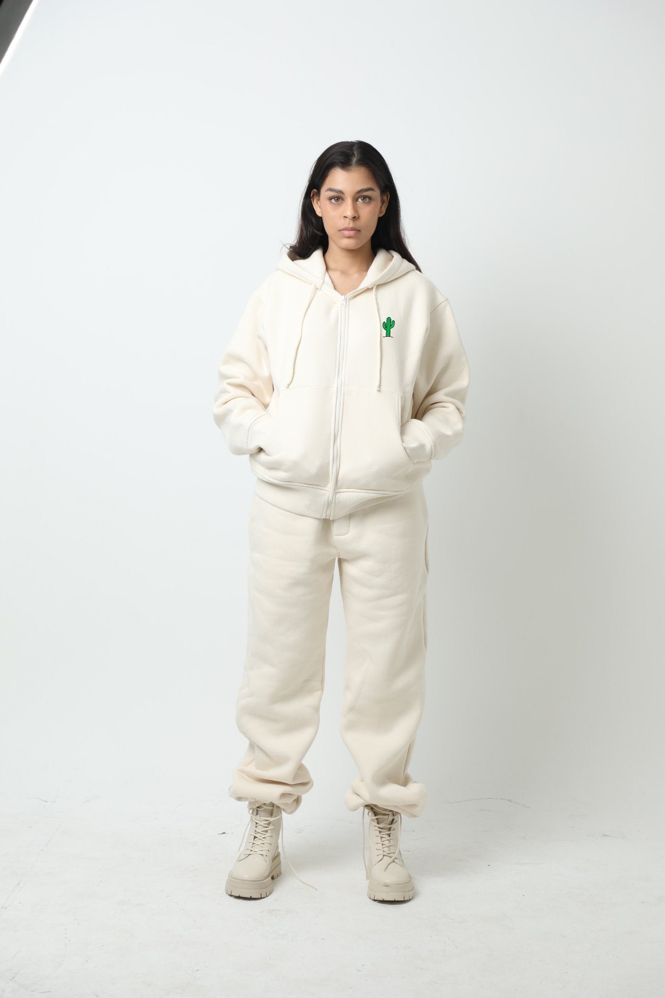 Luxe Short Zip Hoodie - Solo