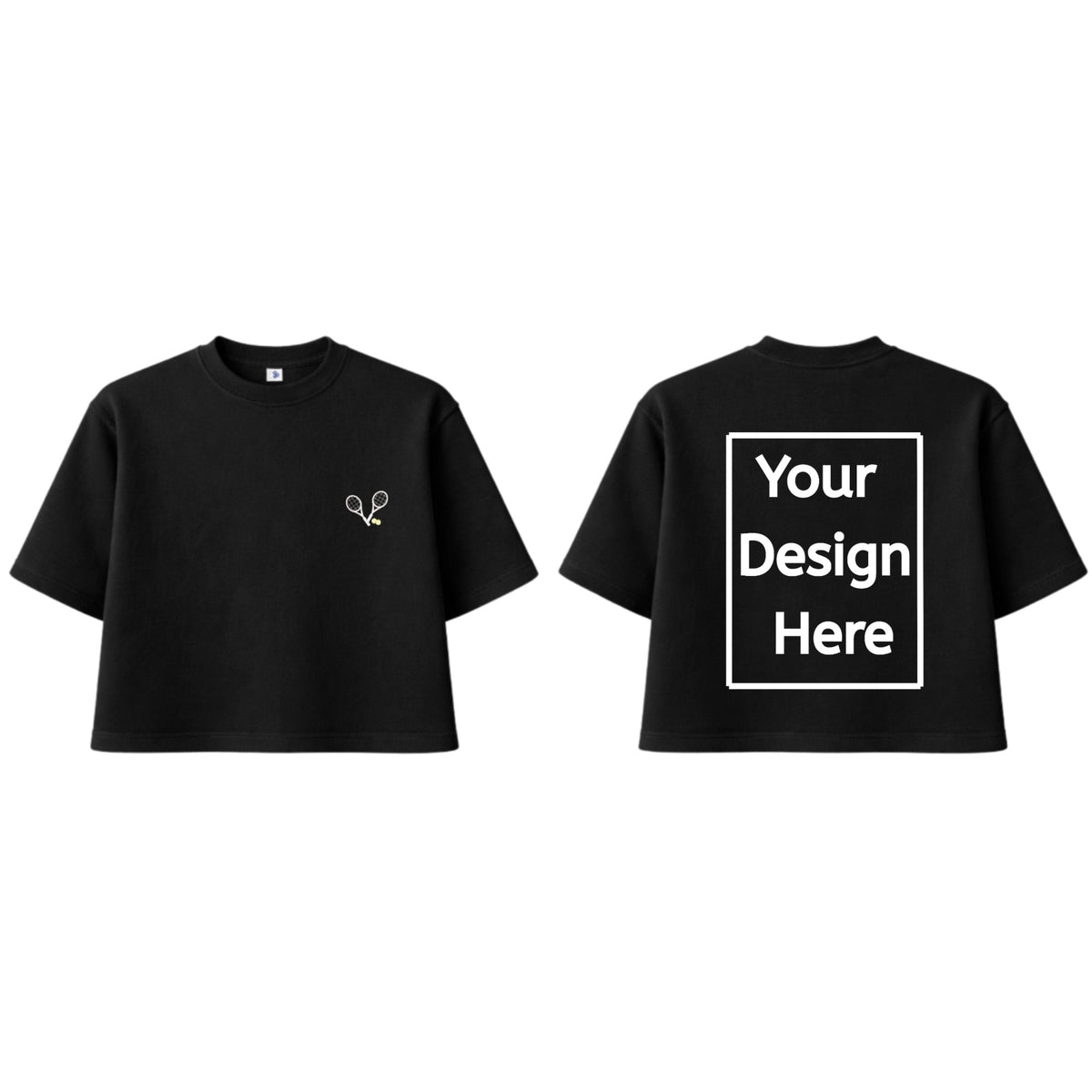 Luxe Boxy Top Icon Graphic