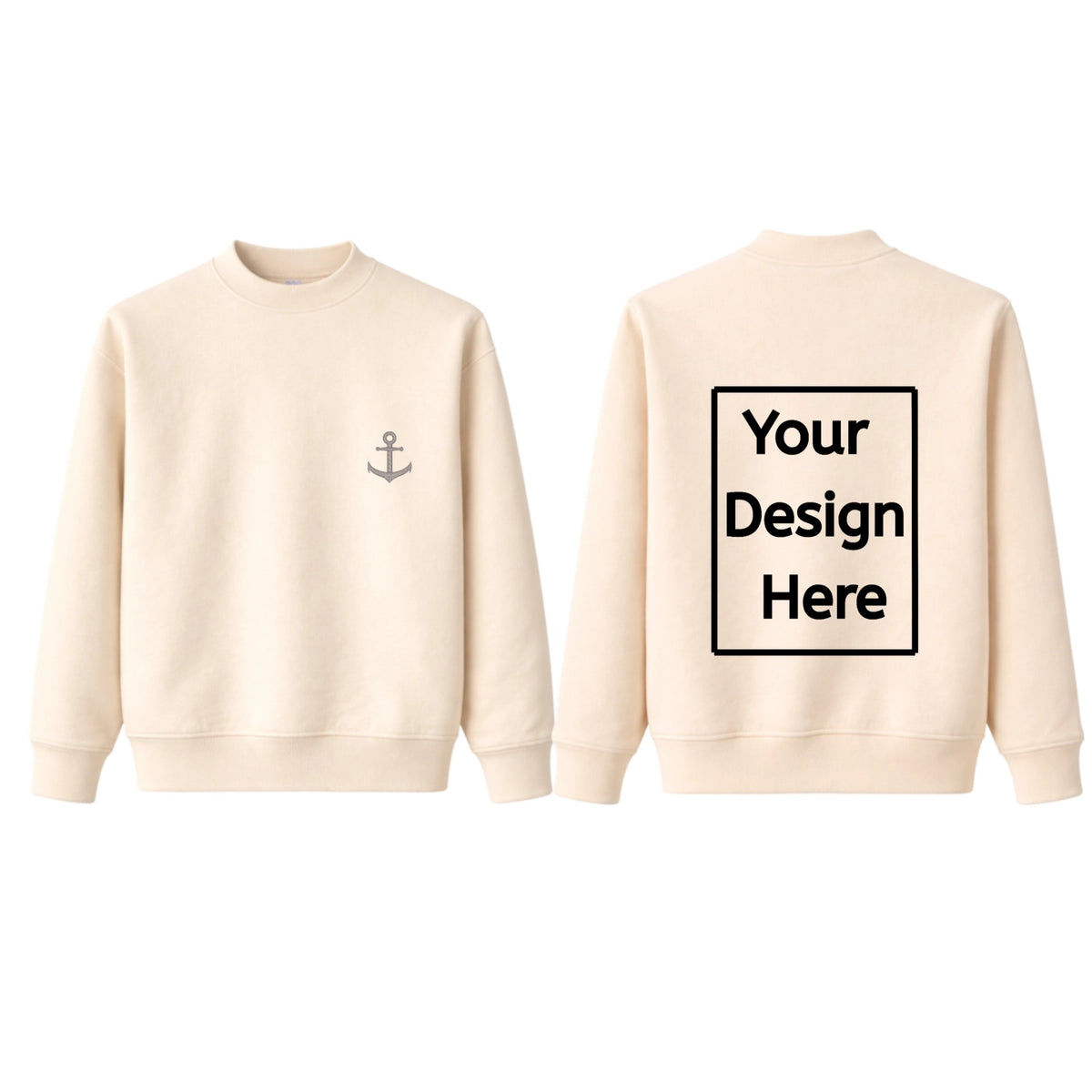 Luxe Classic Crew Icon Graphic