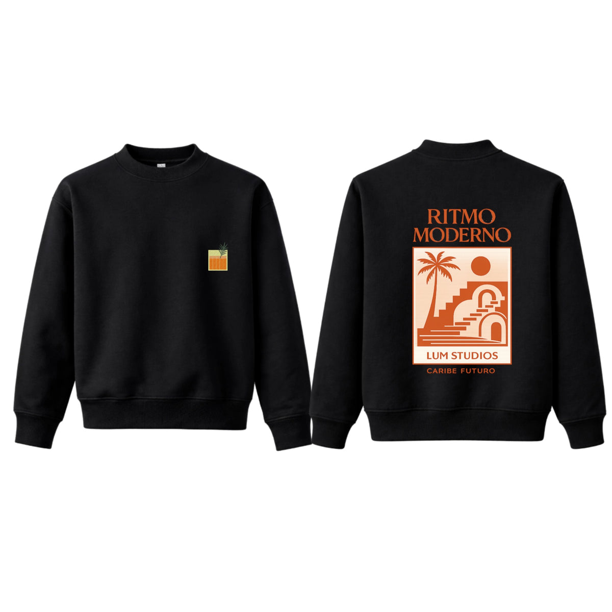Luxe Classic Crew Icon Graphic