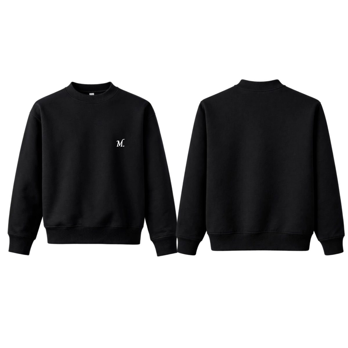 Luxe Classic Crew Monogram