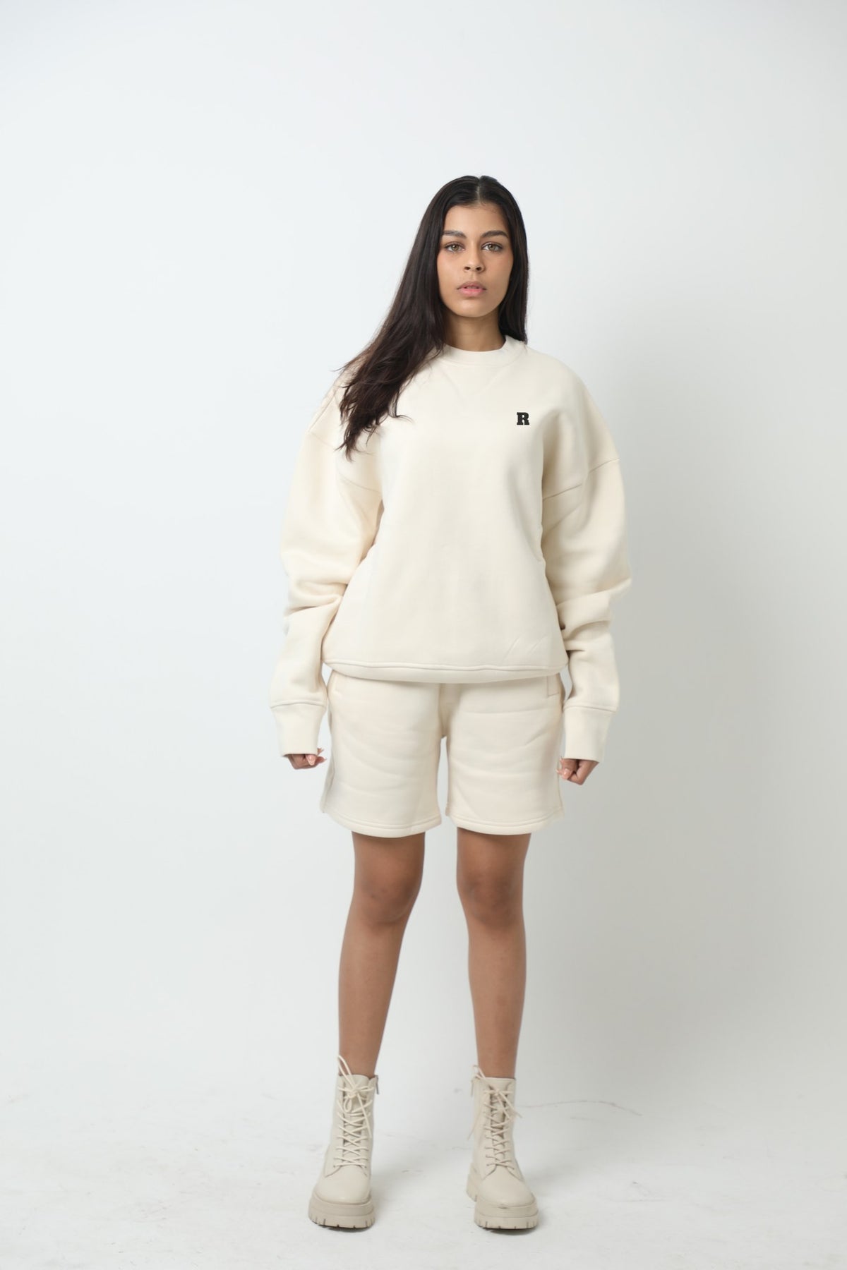 Luxe Classic Crew Monogram