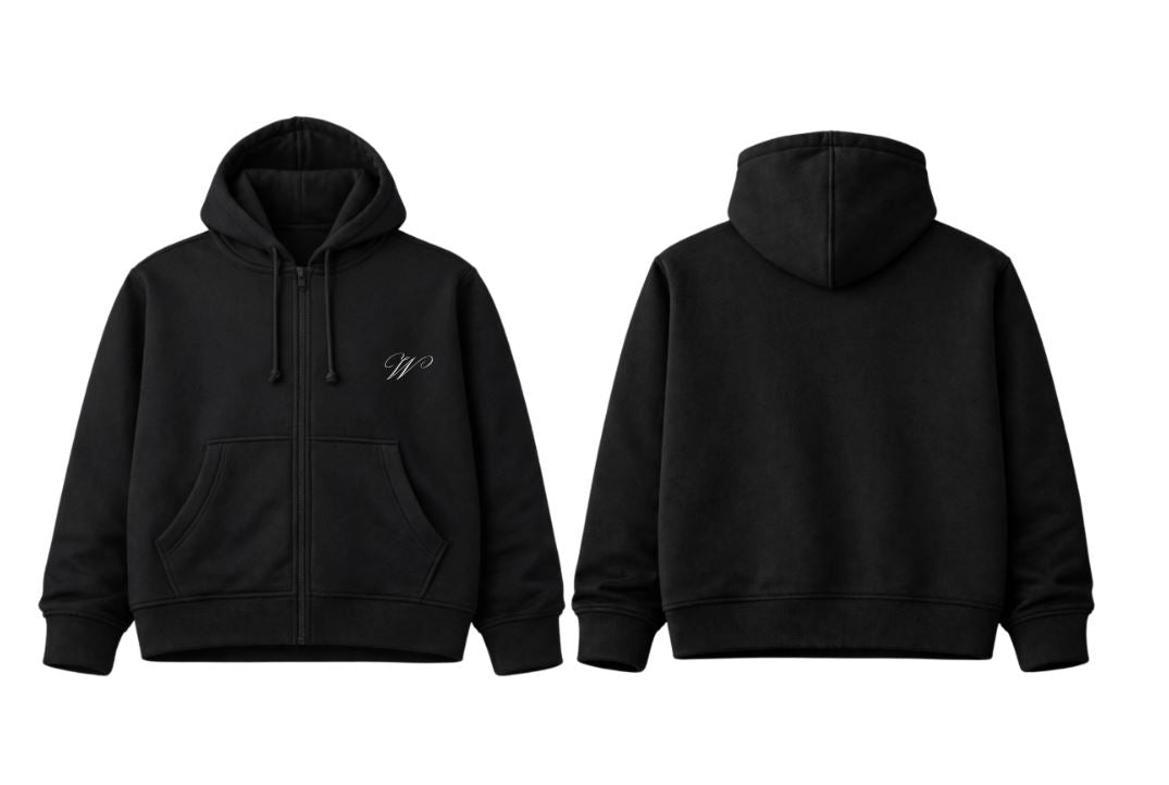 Luxe Classic Zip Hoodie Monogram