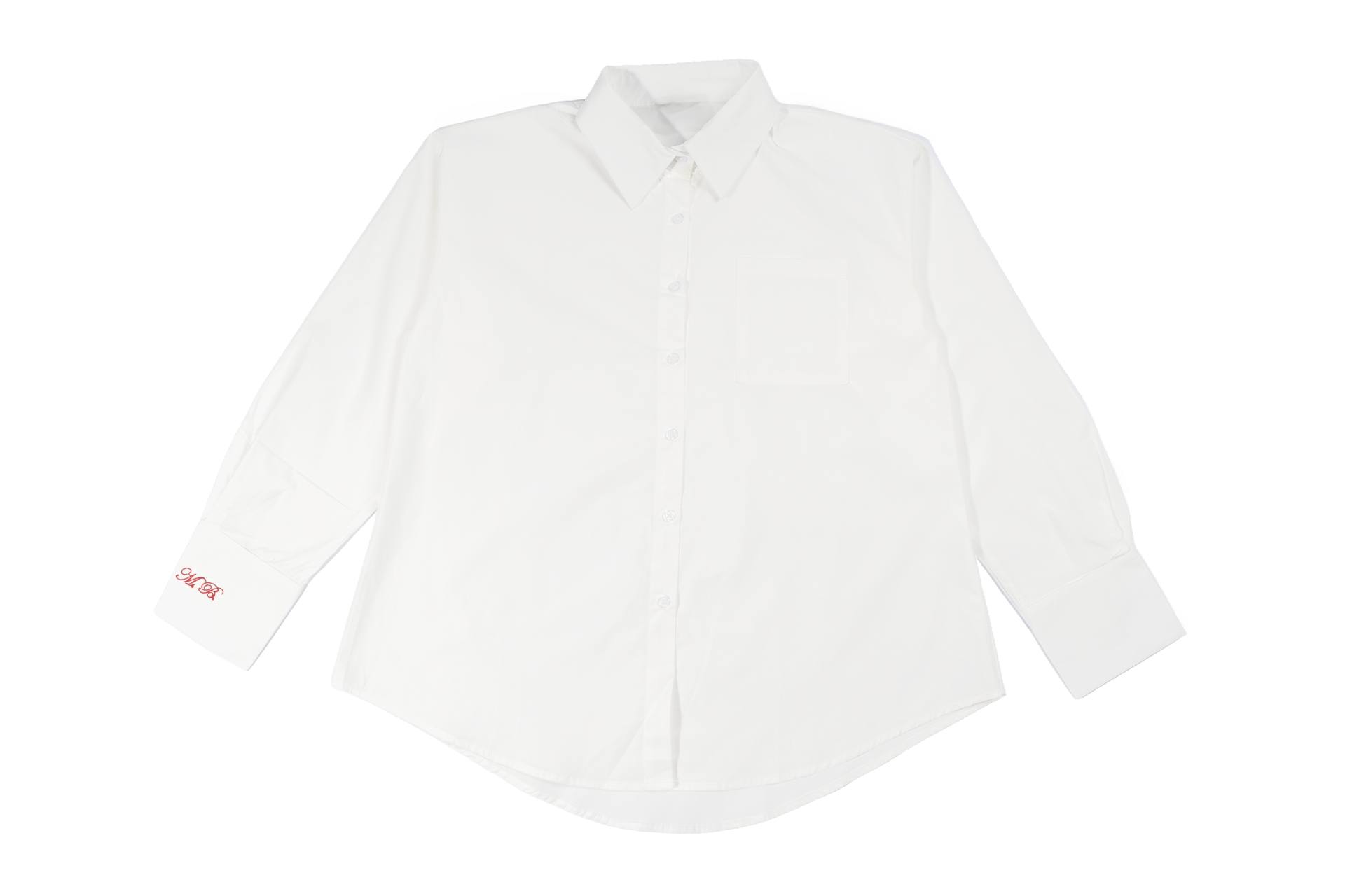 Monogram Cuff Button Down