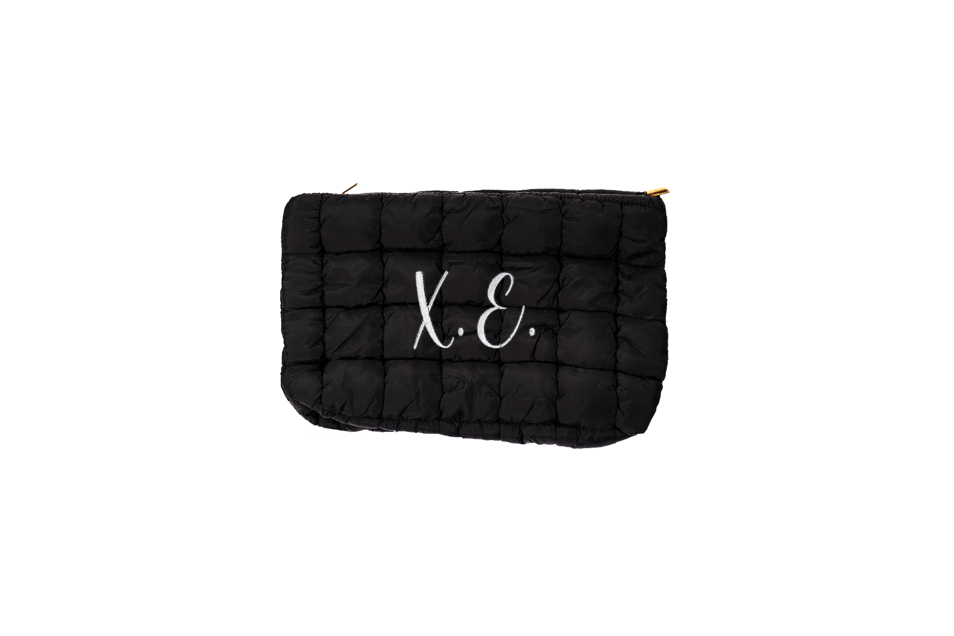 Monogram Quilted Makeup Bag