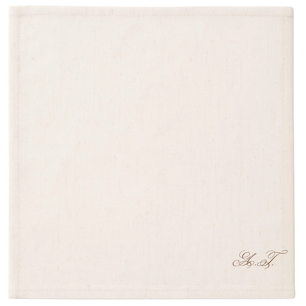 Monogram Linen Napkin