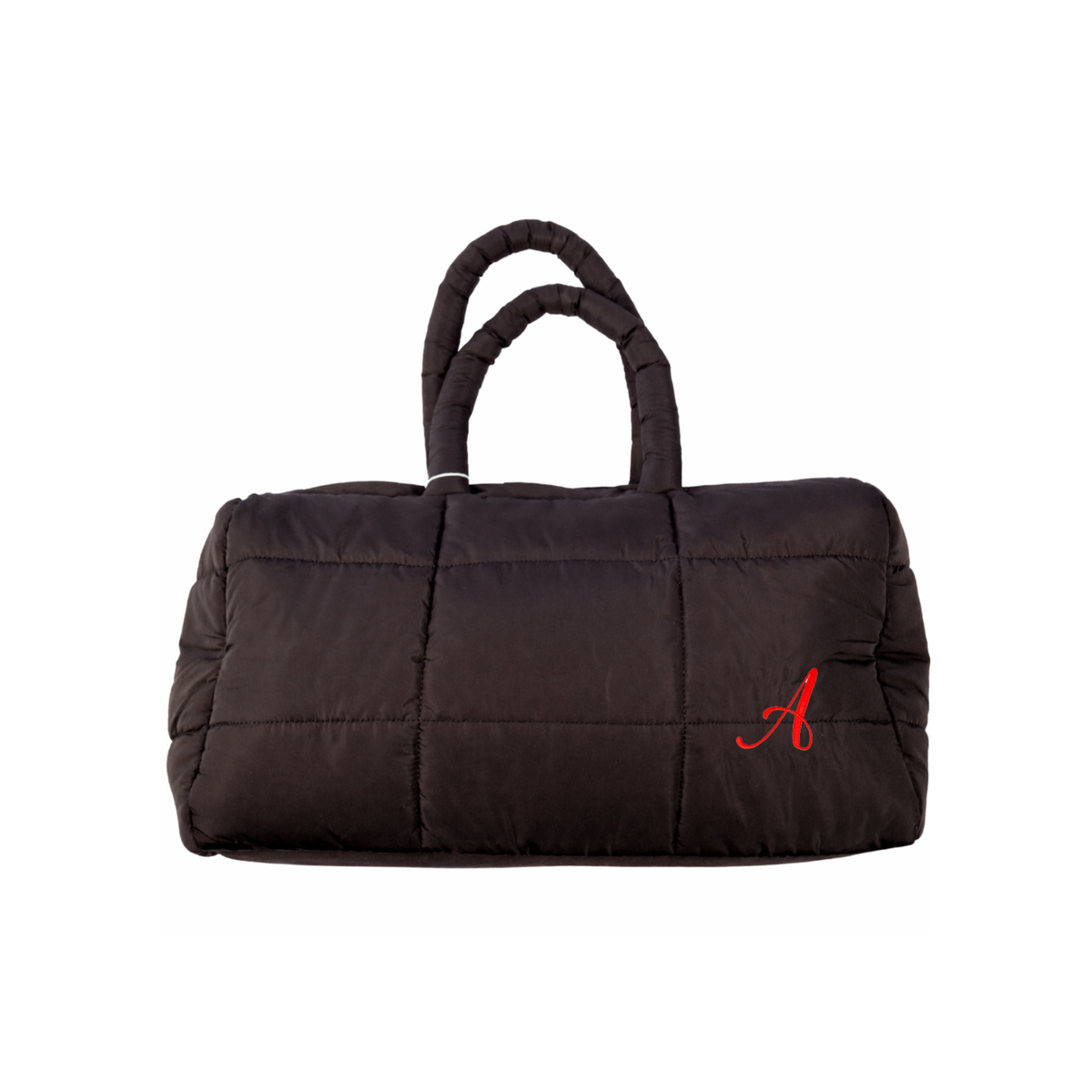 Monogram Quilted Weekender