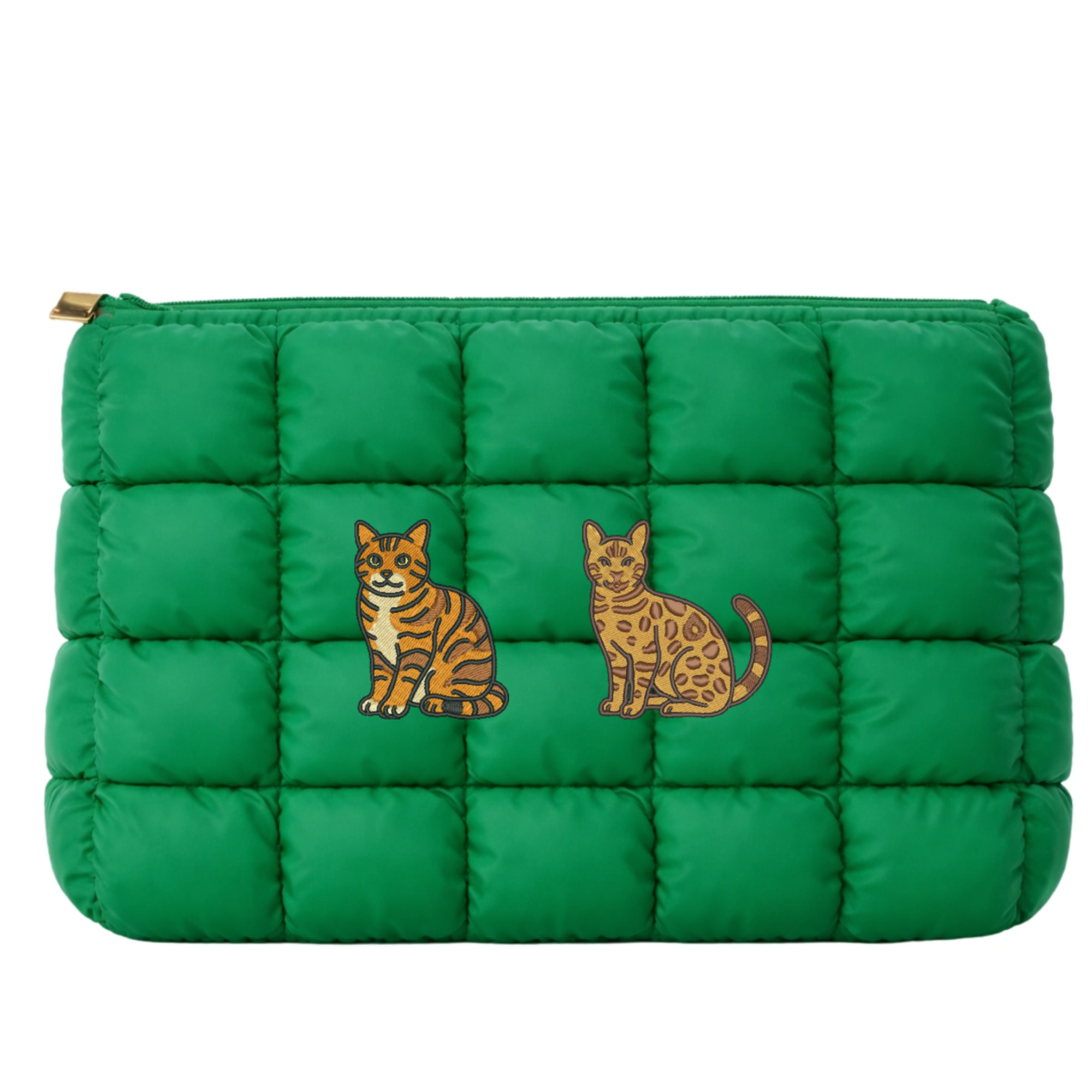Pets Quilted Cosmetic Make Up Bag