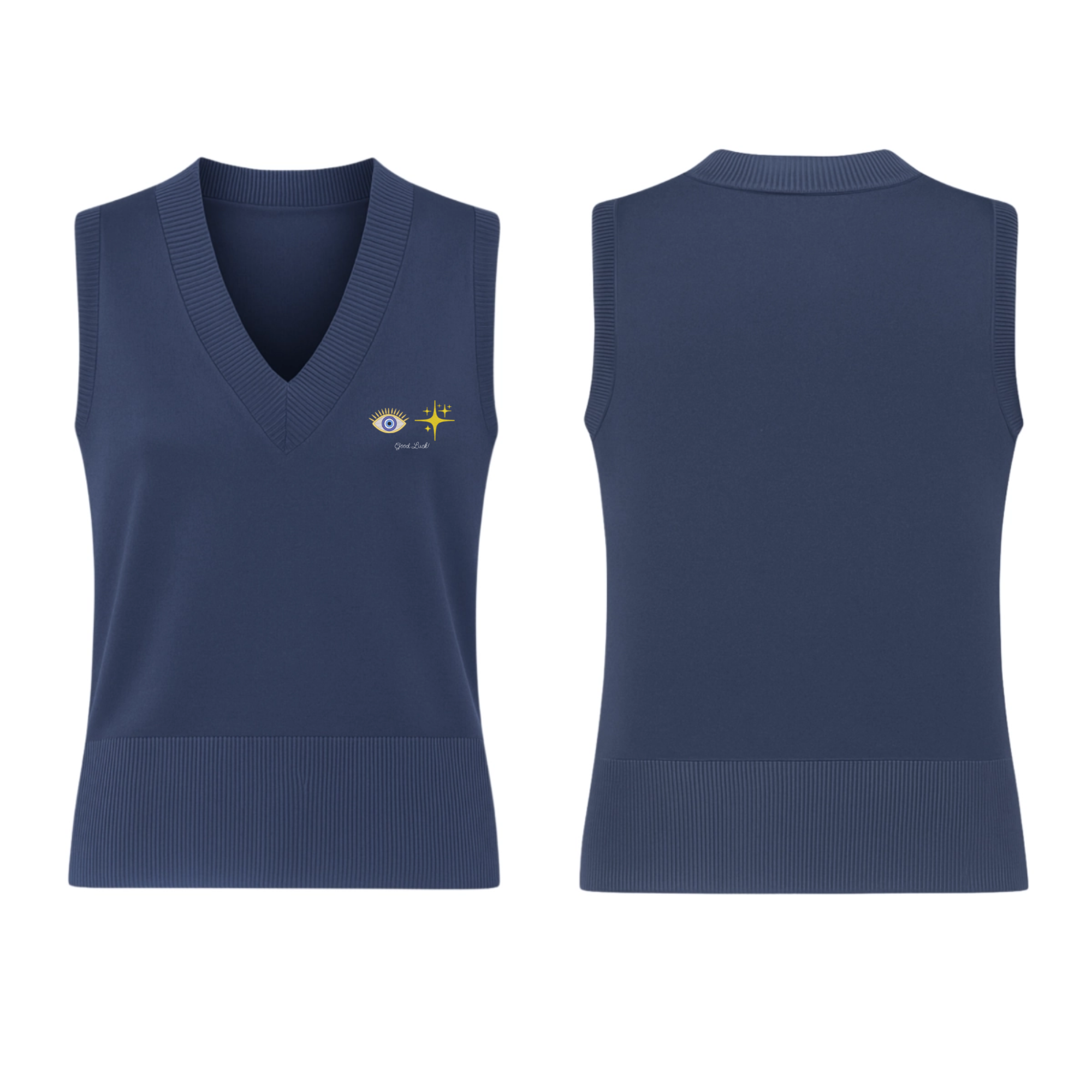 Pets V-Neck  Sweater