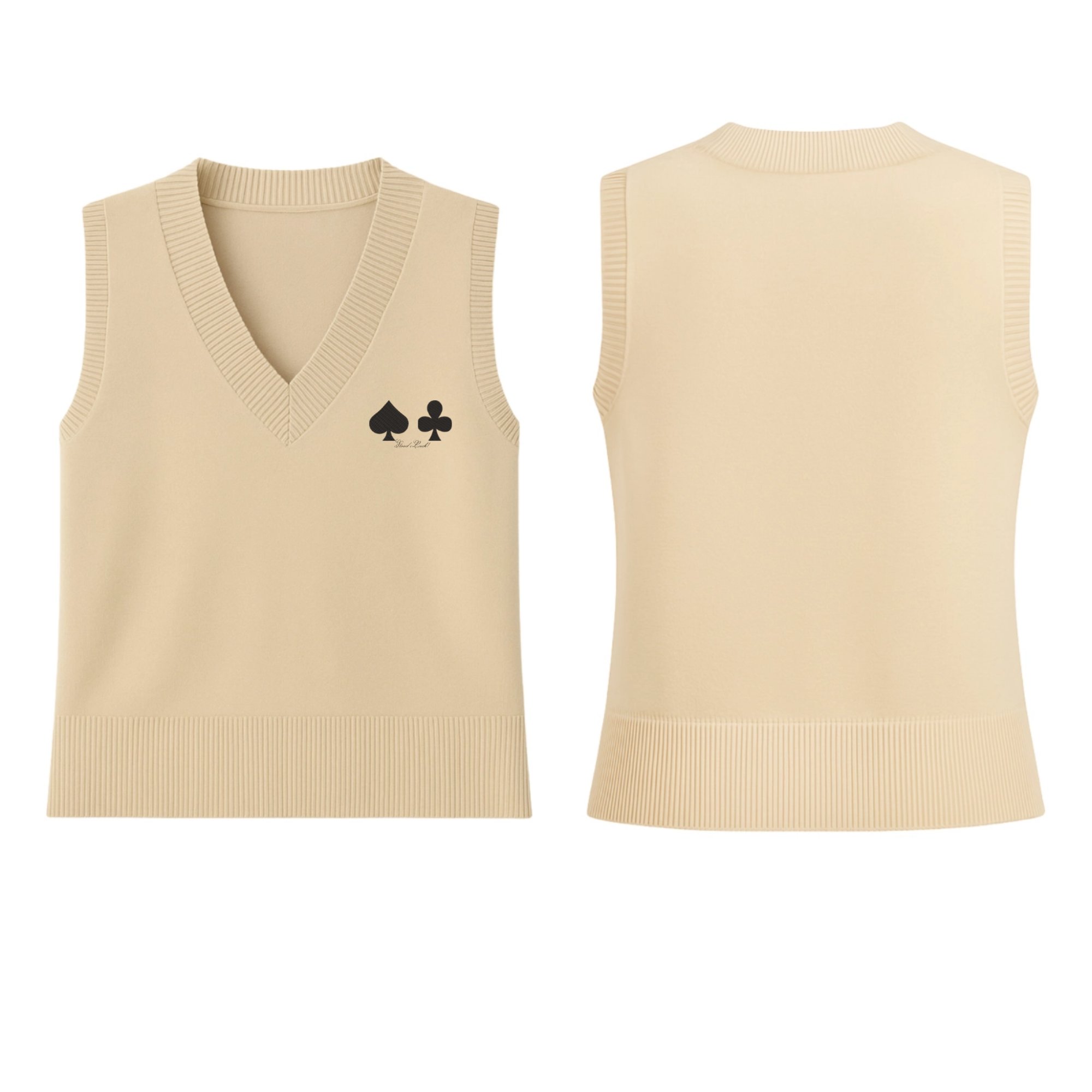 Pets V-Neck  Sweater