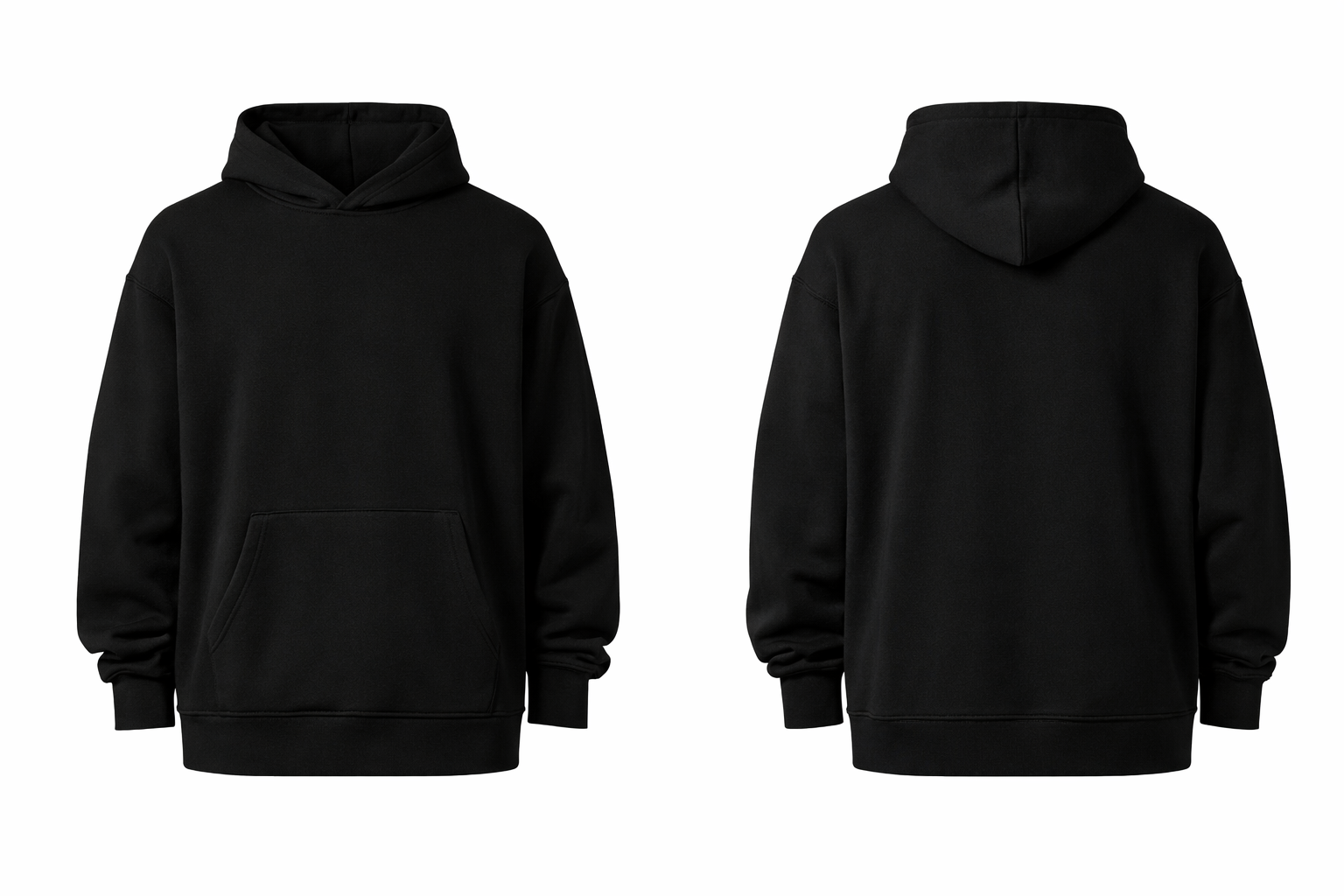 Relax Hood Black - BLANK