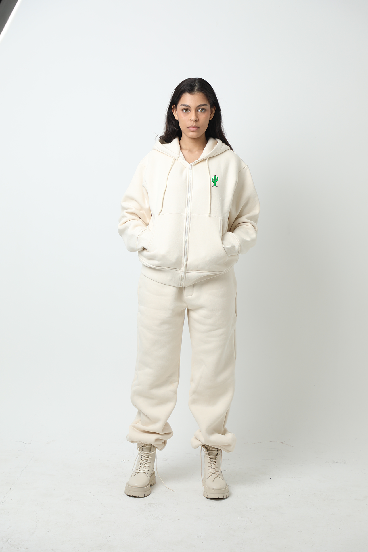 Luxe Short Zip Hoodie - Solo