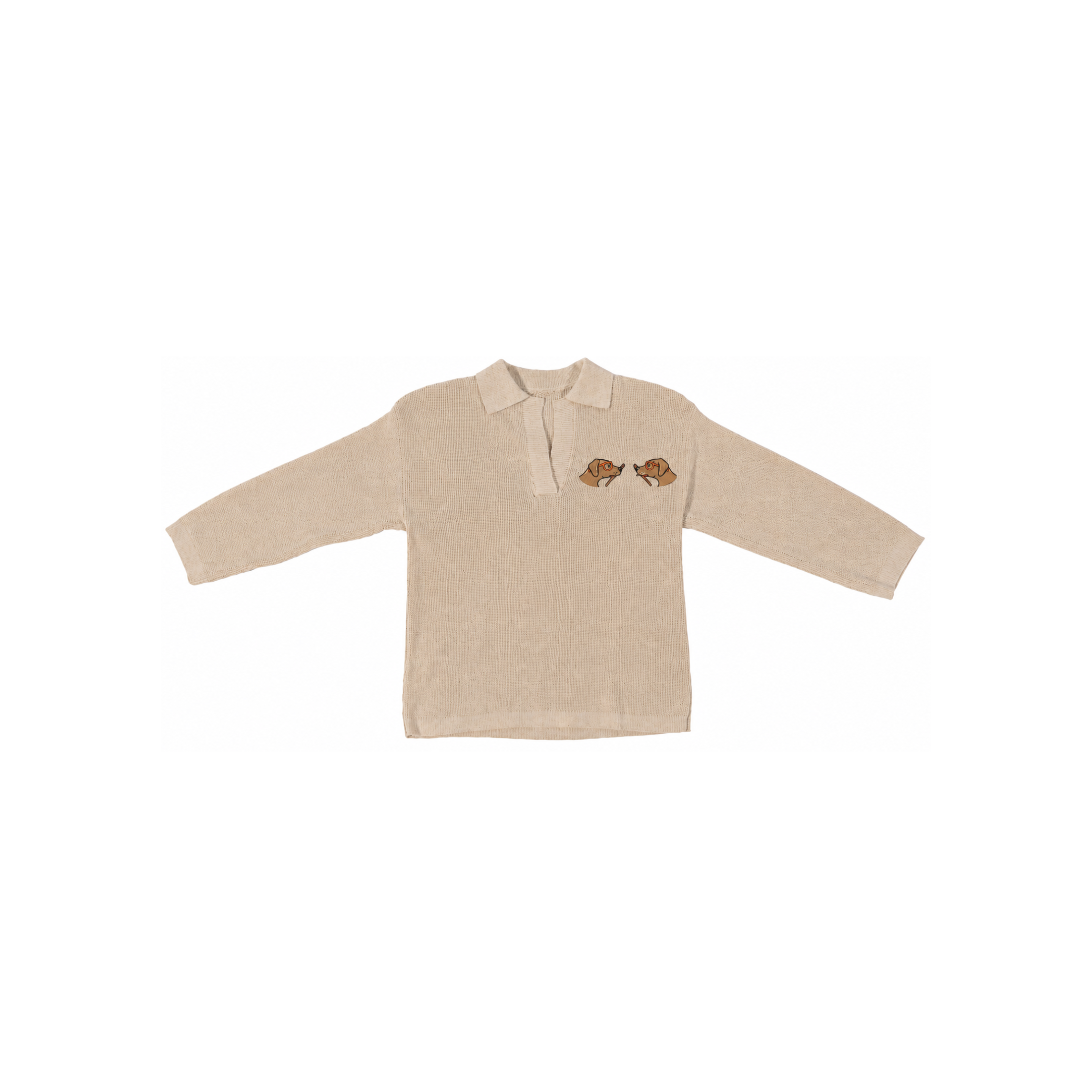 Split Neck Collared Polo Deluxe Pet Lover