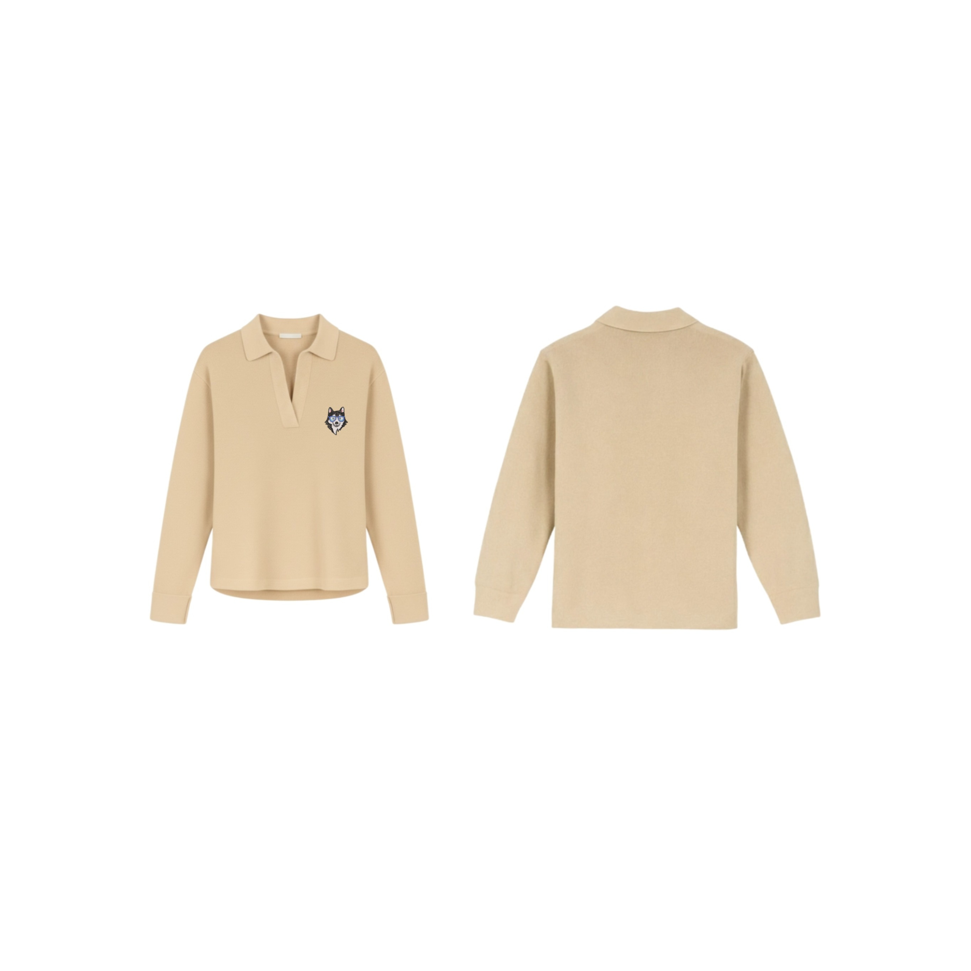 Solo Split Neck Collared Polo