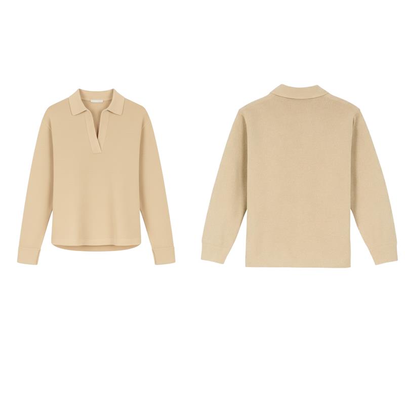 Split Neck Collared Polo - BLANK