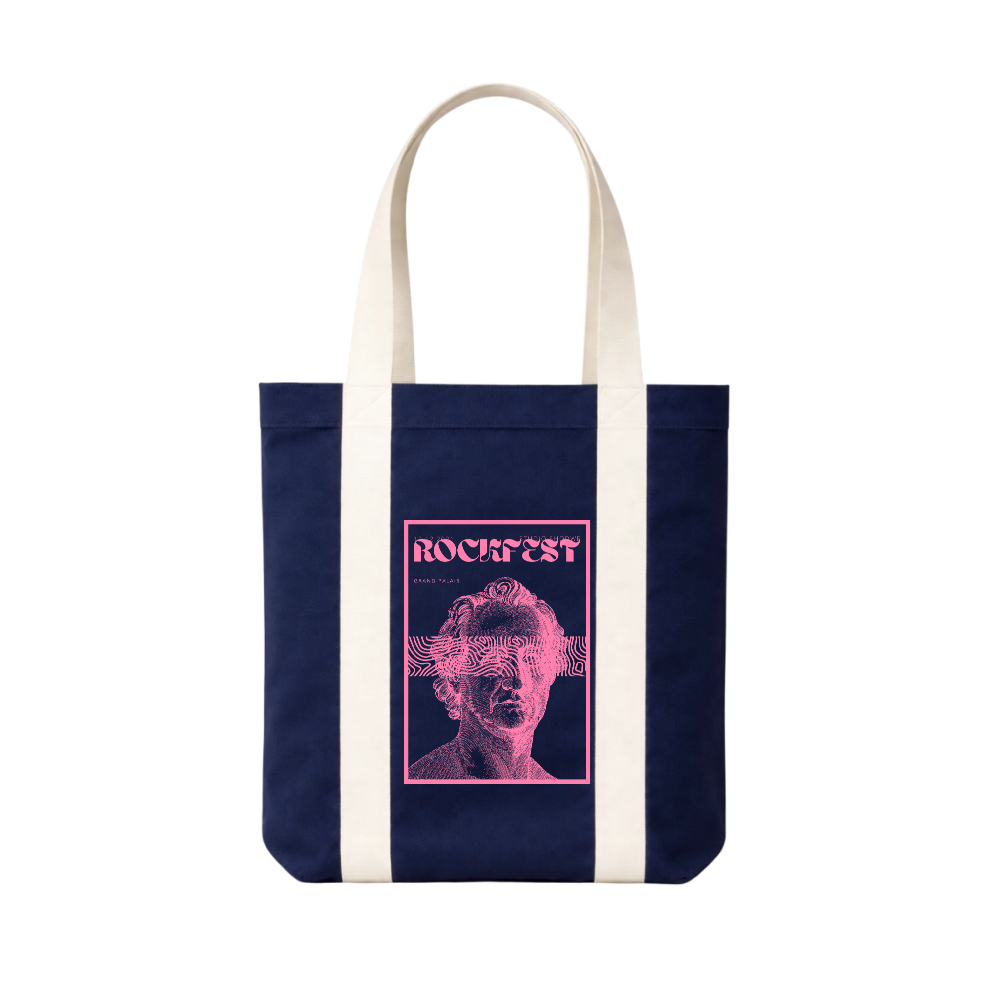 Two-Tone Tote Graphic