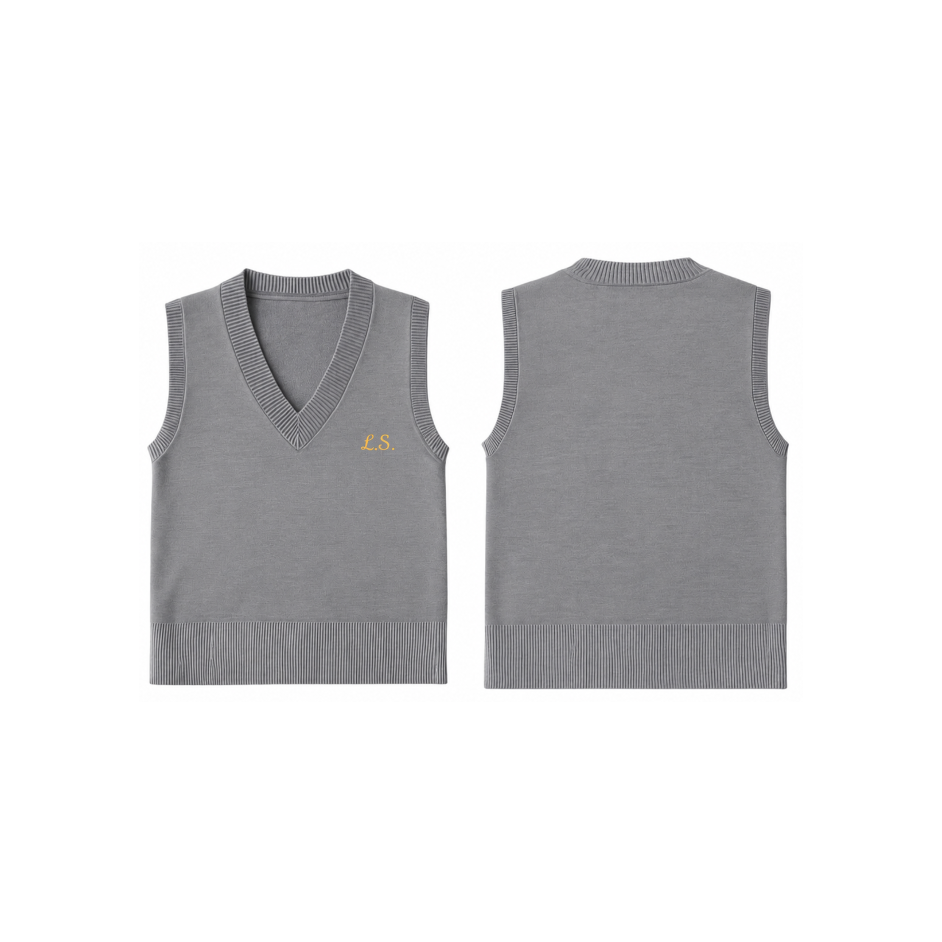 V-Neck Sweater Monogram
