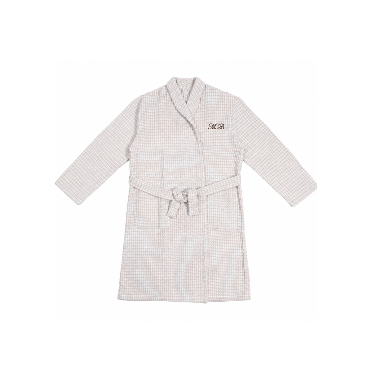 Waffle Gofret Robe Monogram