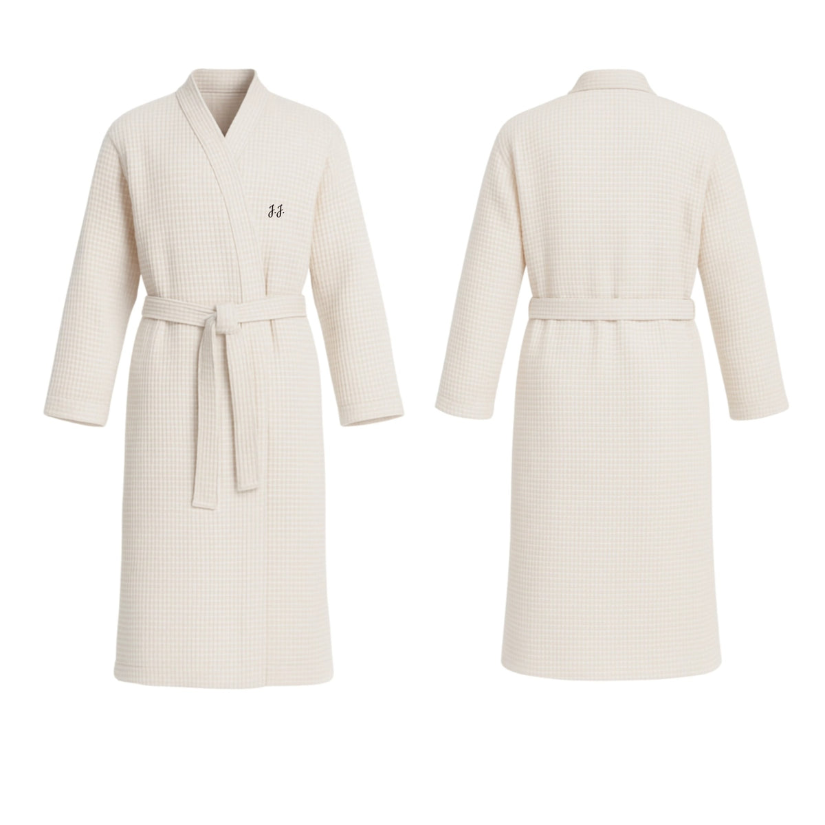 Waffle Gofret Robe Monogram