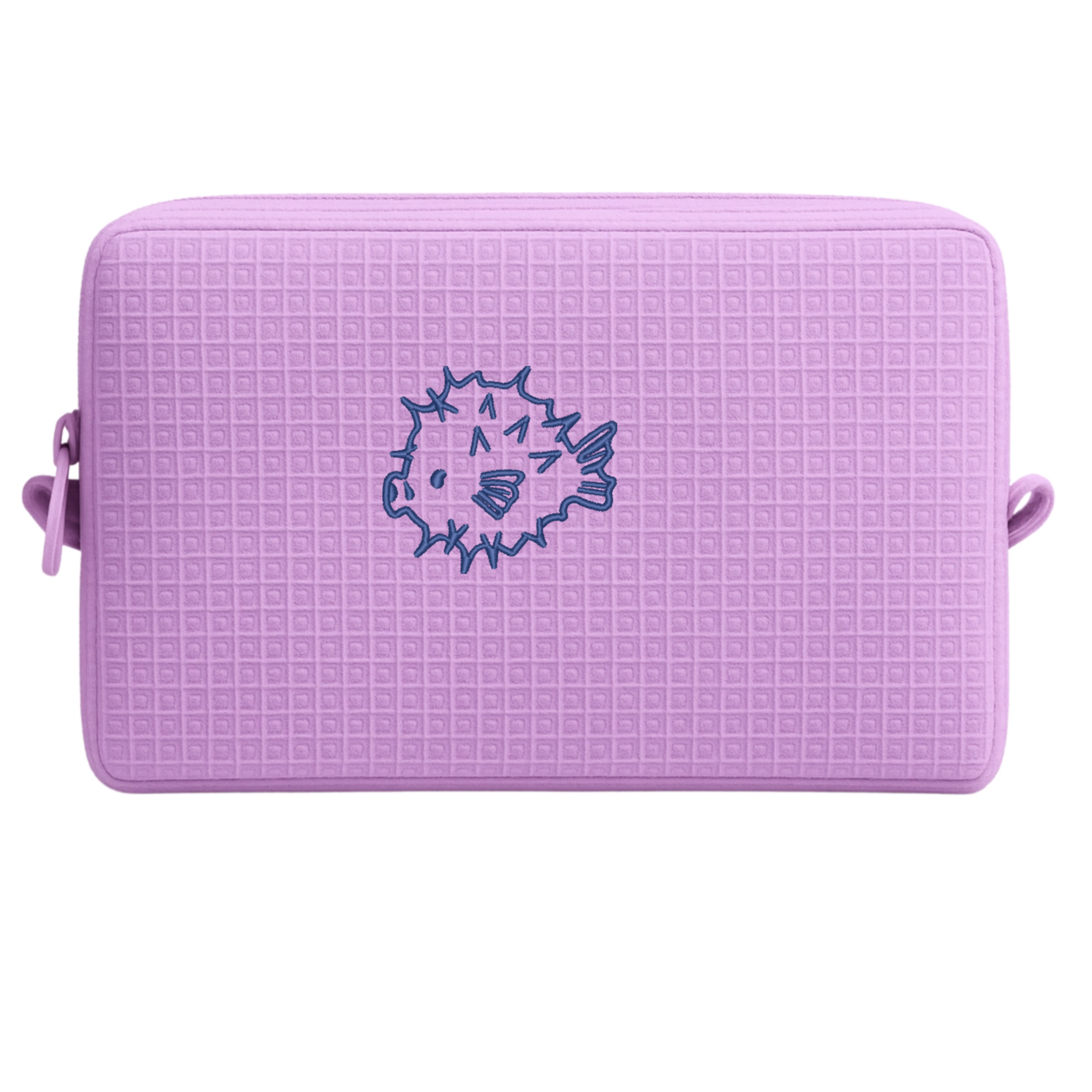 Waffle pouch Summer - Solo Embroidered