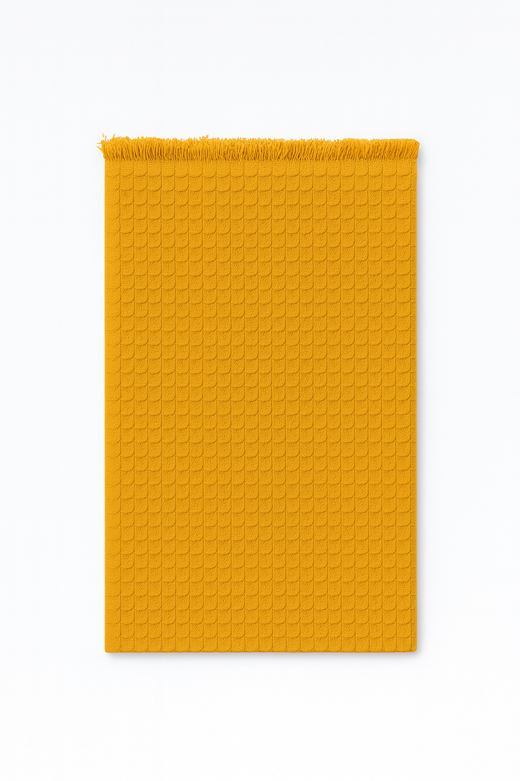Waffle Small Towel Mustard - BLANK