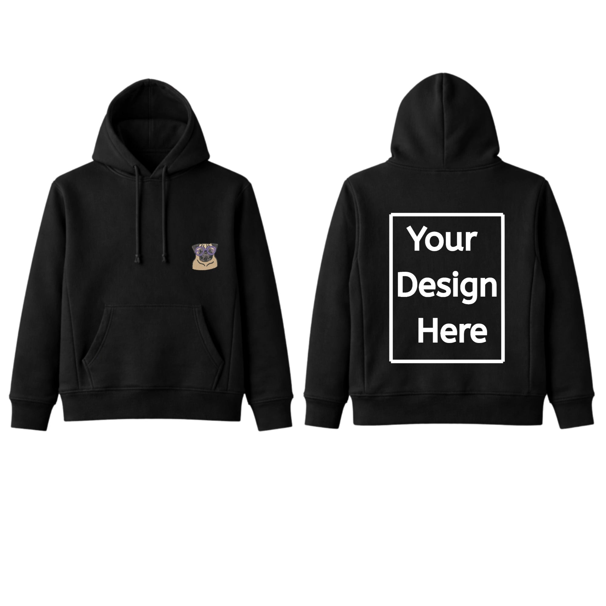 Luxe Short Pull Over - Icon Graphic