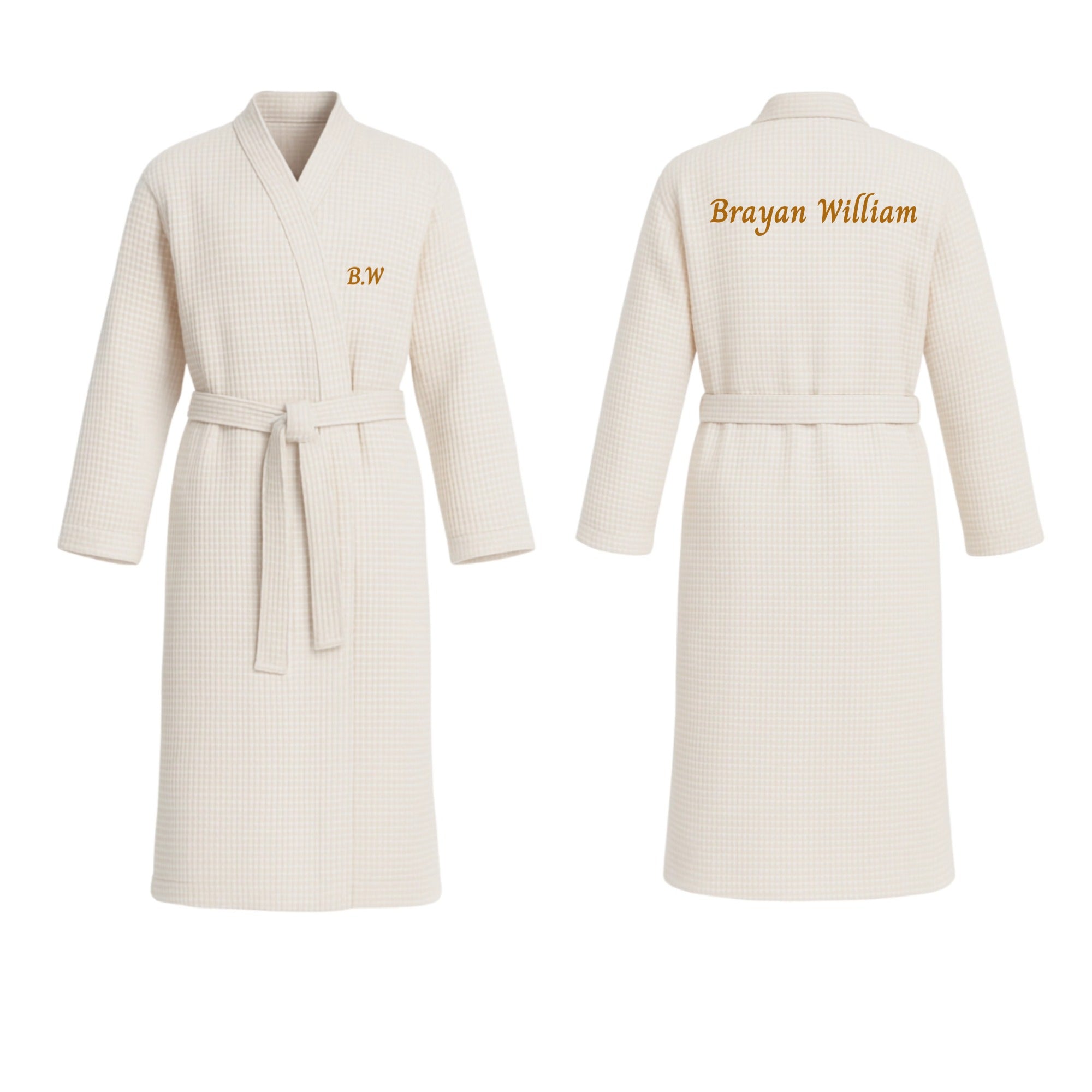 Inscription Waffle Gofret Robe