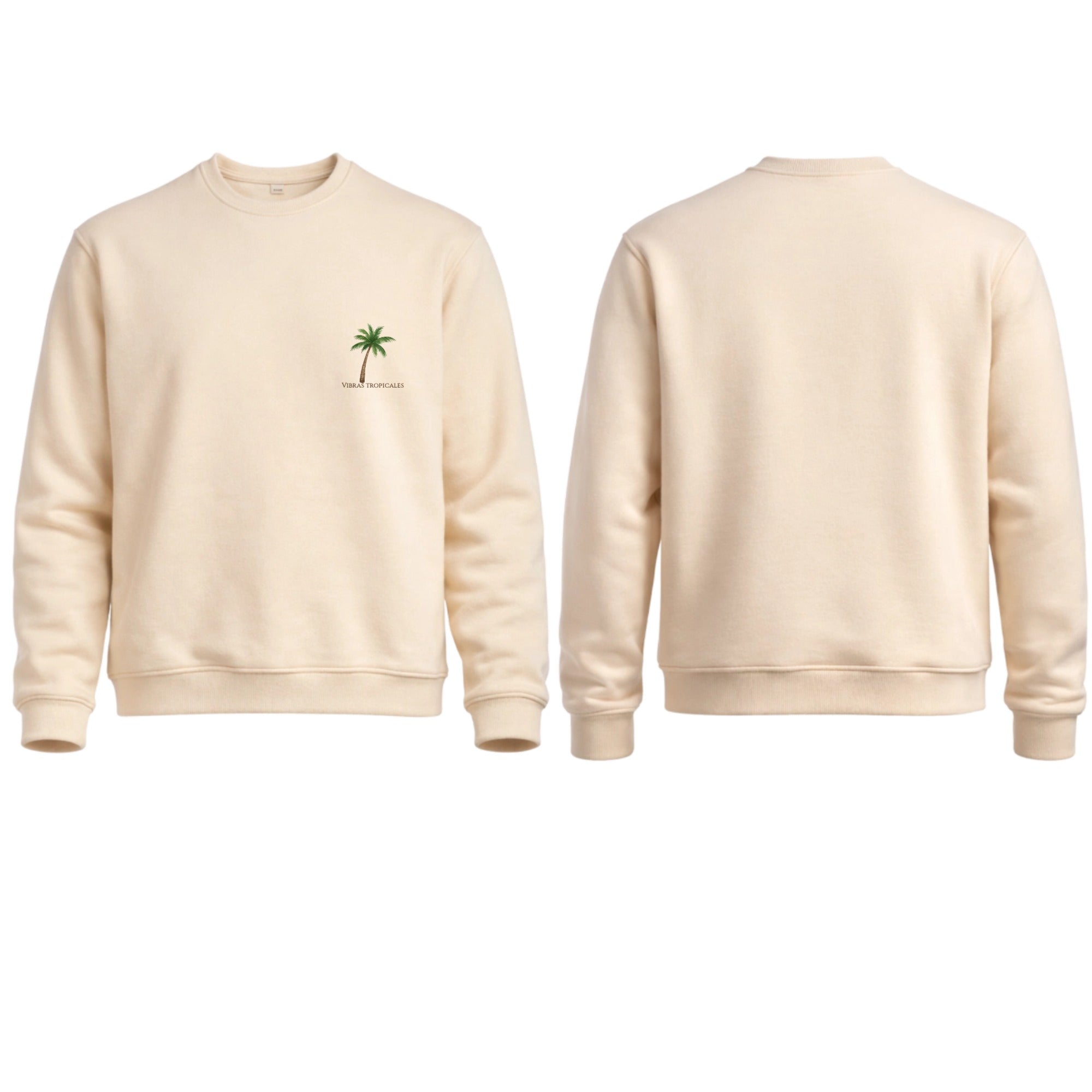 Luxe Short Crew Graphic and Text