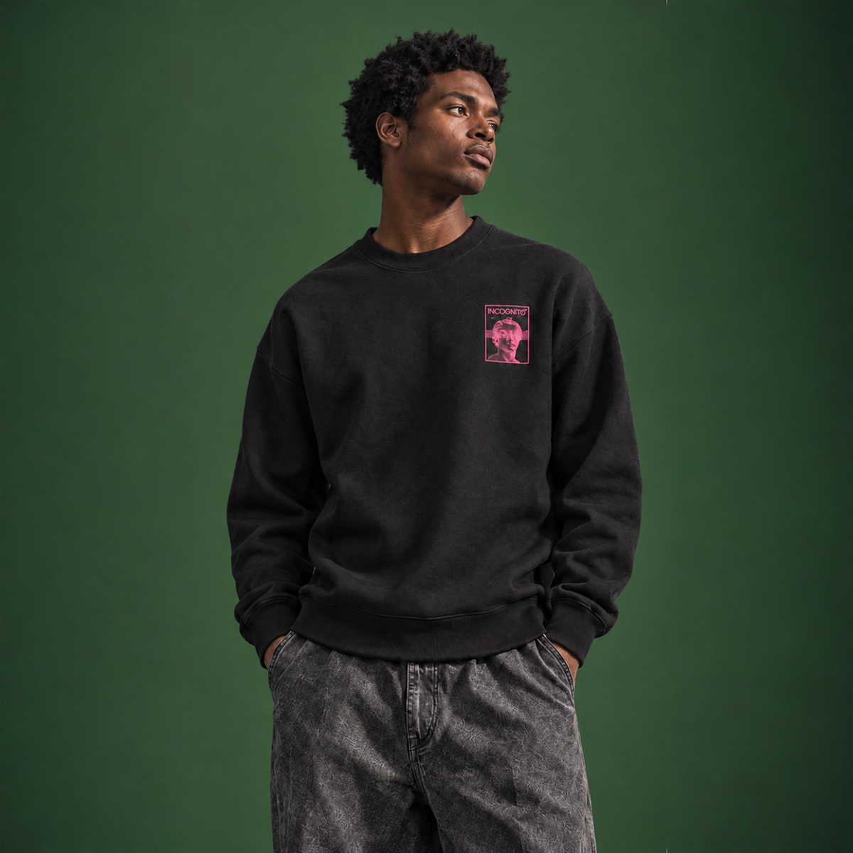 Relax Crew Graphic Maxi