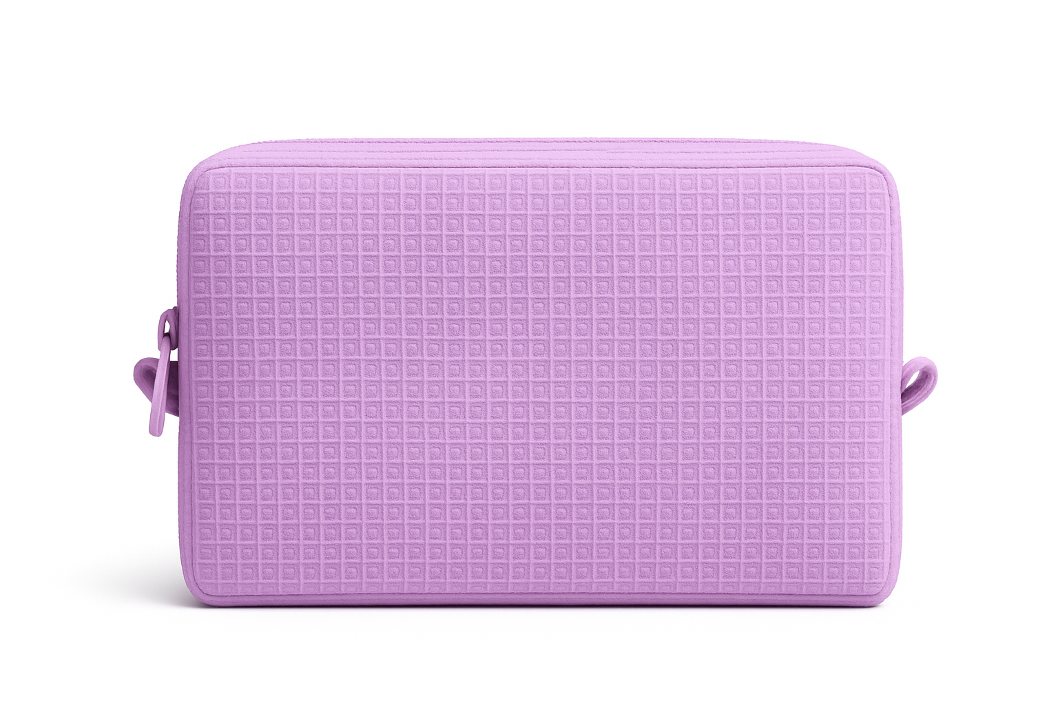 Waffle Pouch Lavender - blank